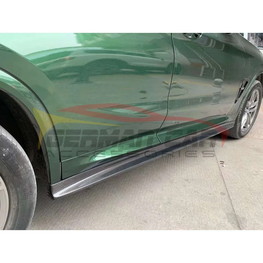 2018  BMW X3/X4 3D Style Carbon Fiber Side Skirts | G01/G02