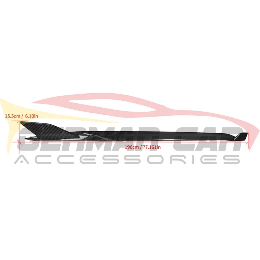 2021  BMW 4-Series Carbon Fiber S Style Side Skirts | G22/G23
