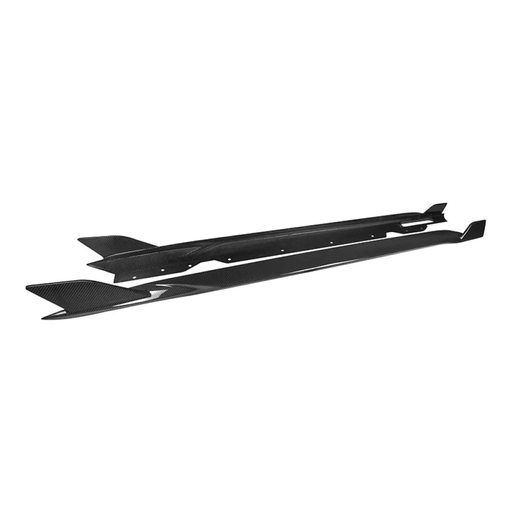 2021  BMW 4-Series Carbon Fiber S Style Side Skirts | G22/G23
