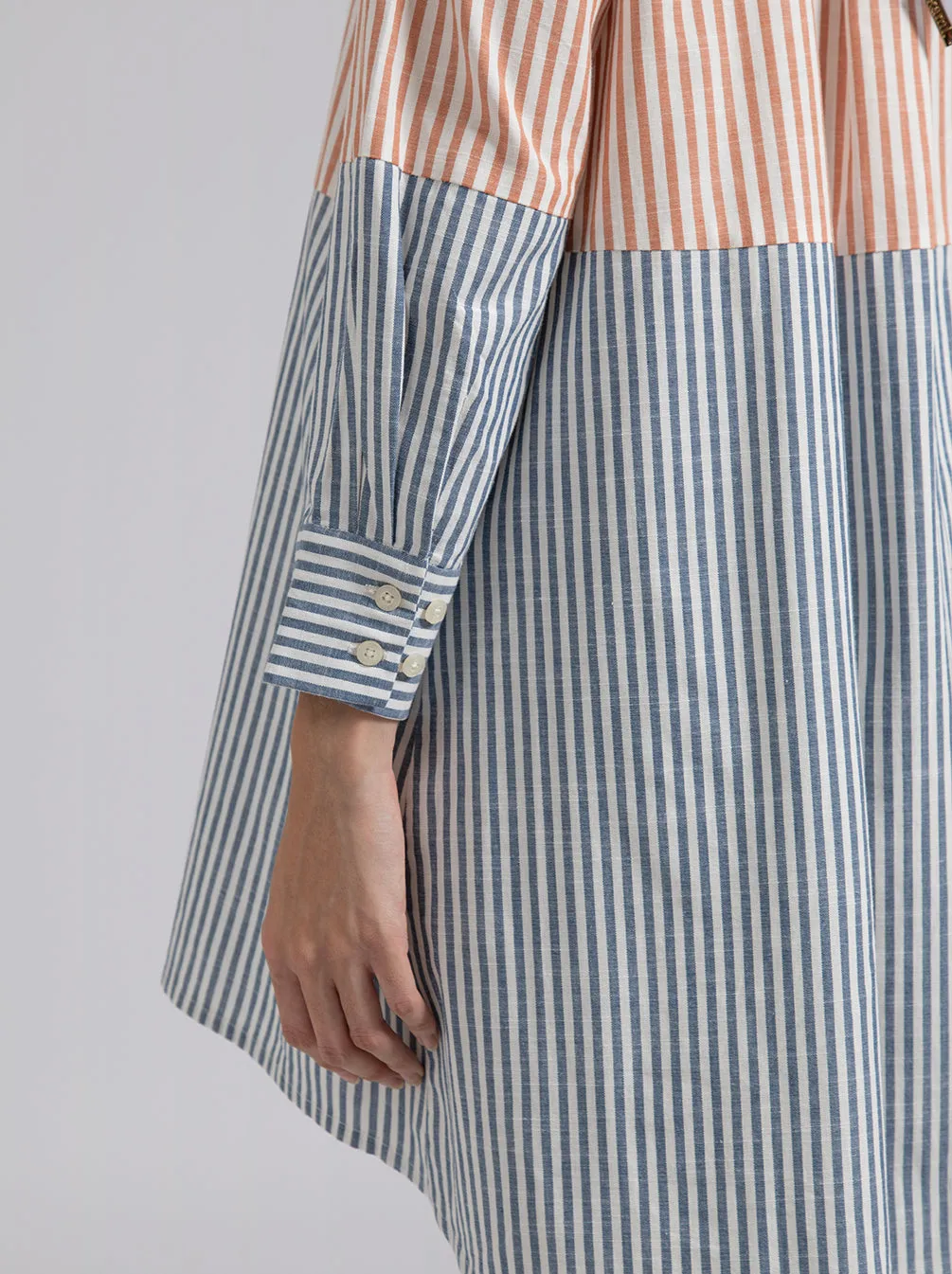 ARIA TUNIC CORAL BLUE