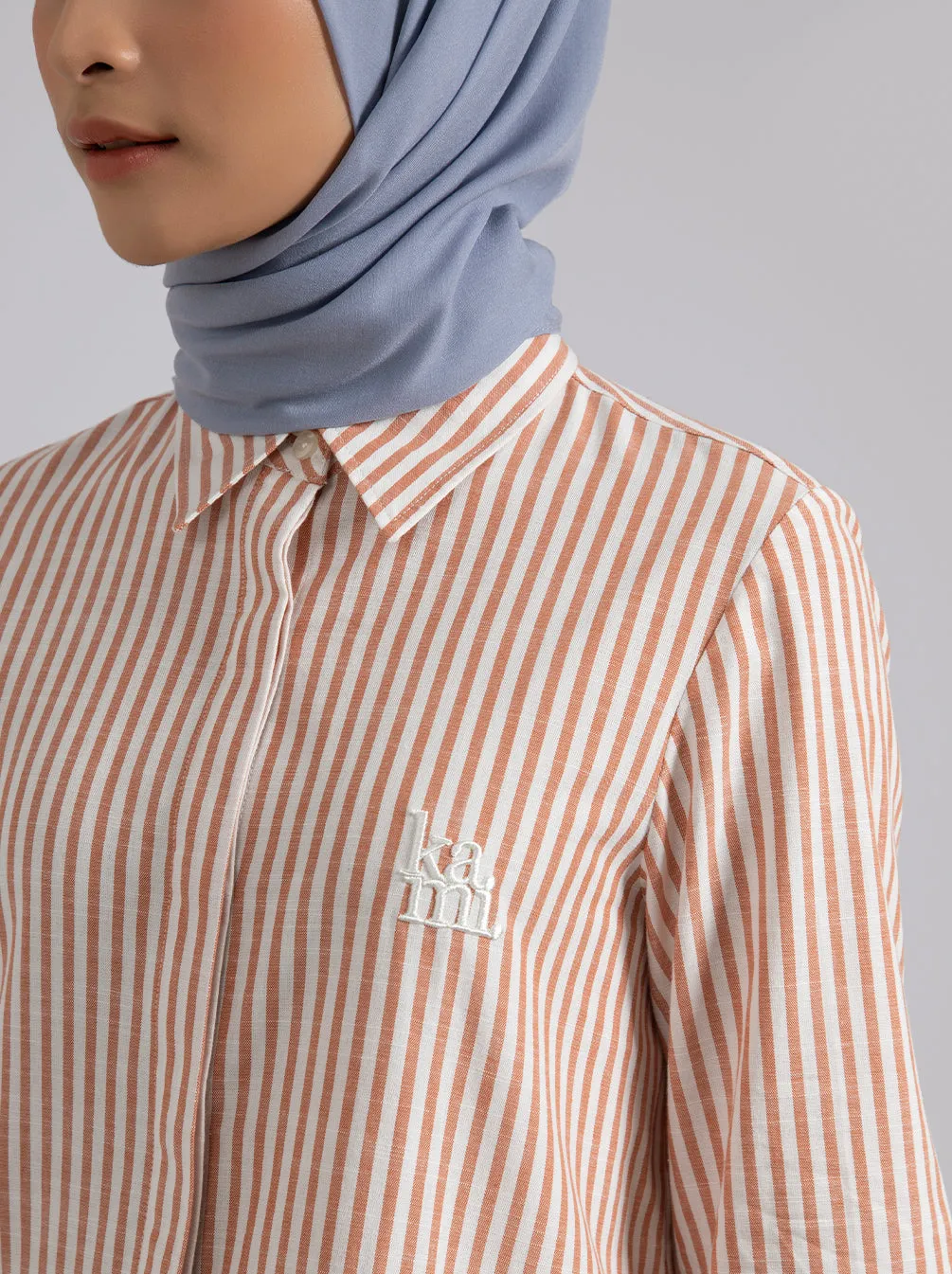 ARIA TUNIC CORAL BLUE