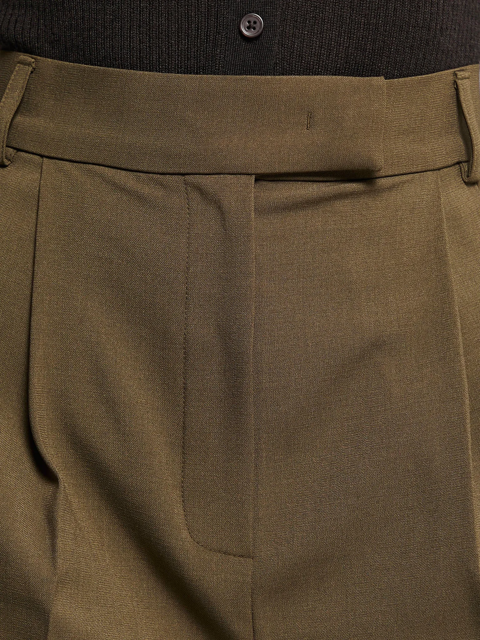 Bea Suit Pants in Chocolate