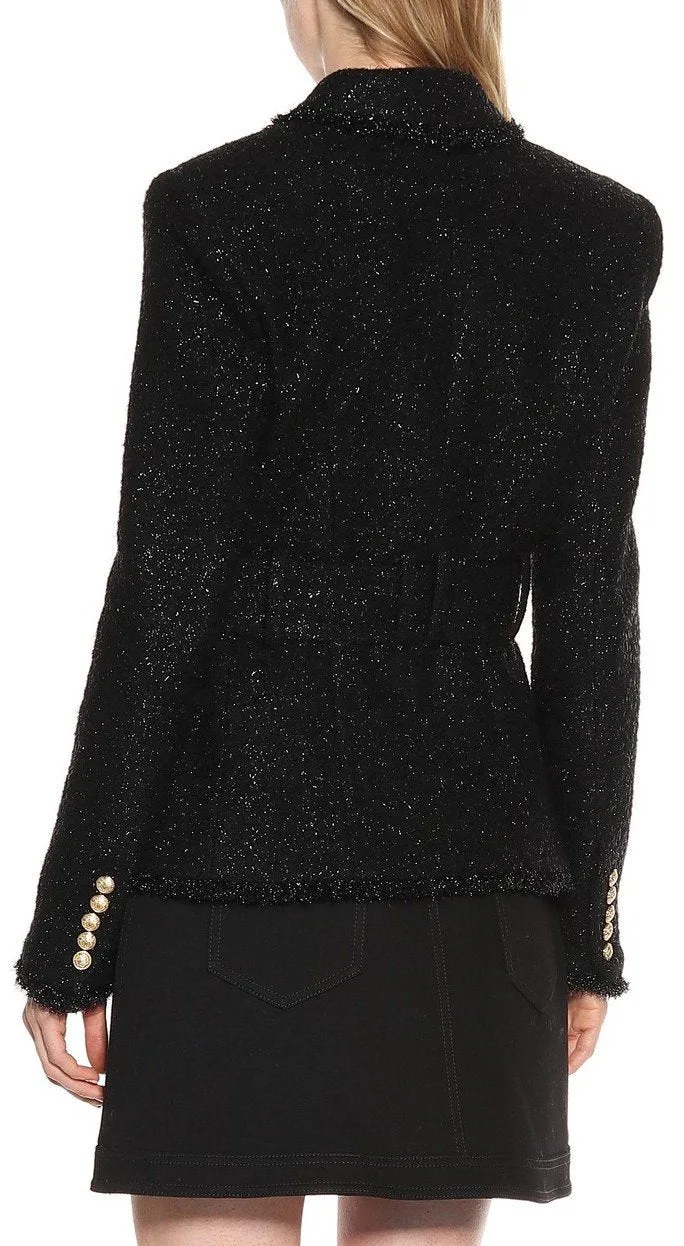 Belted Double-Breasted Jacket