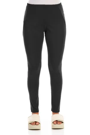 Black Cotton Leggings