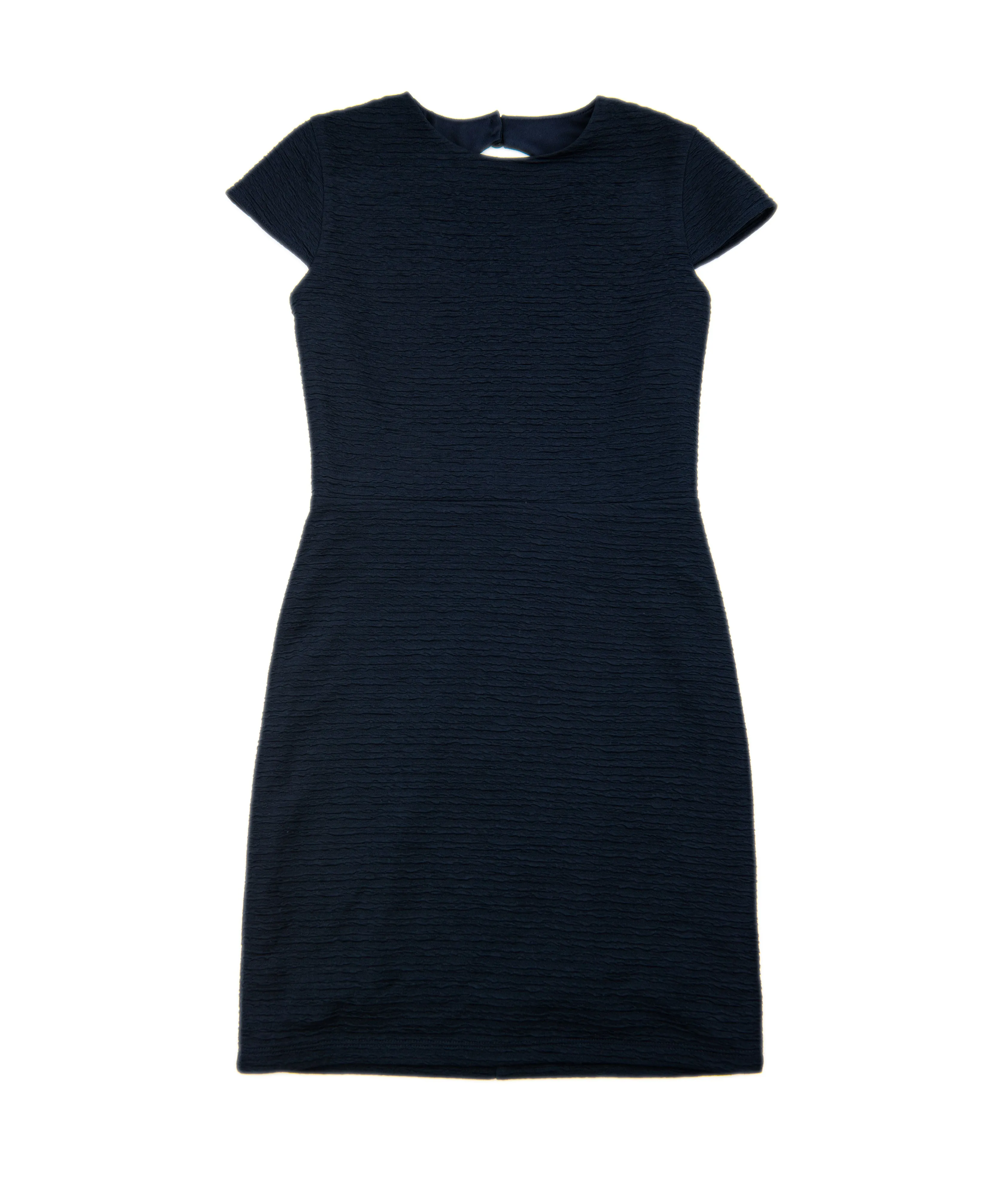 By Debra Girls Deb Navy Open Back Sheath Dress