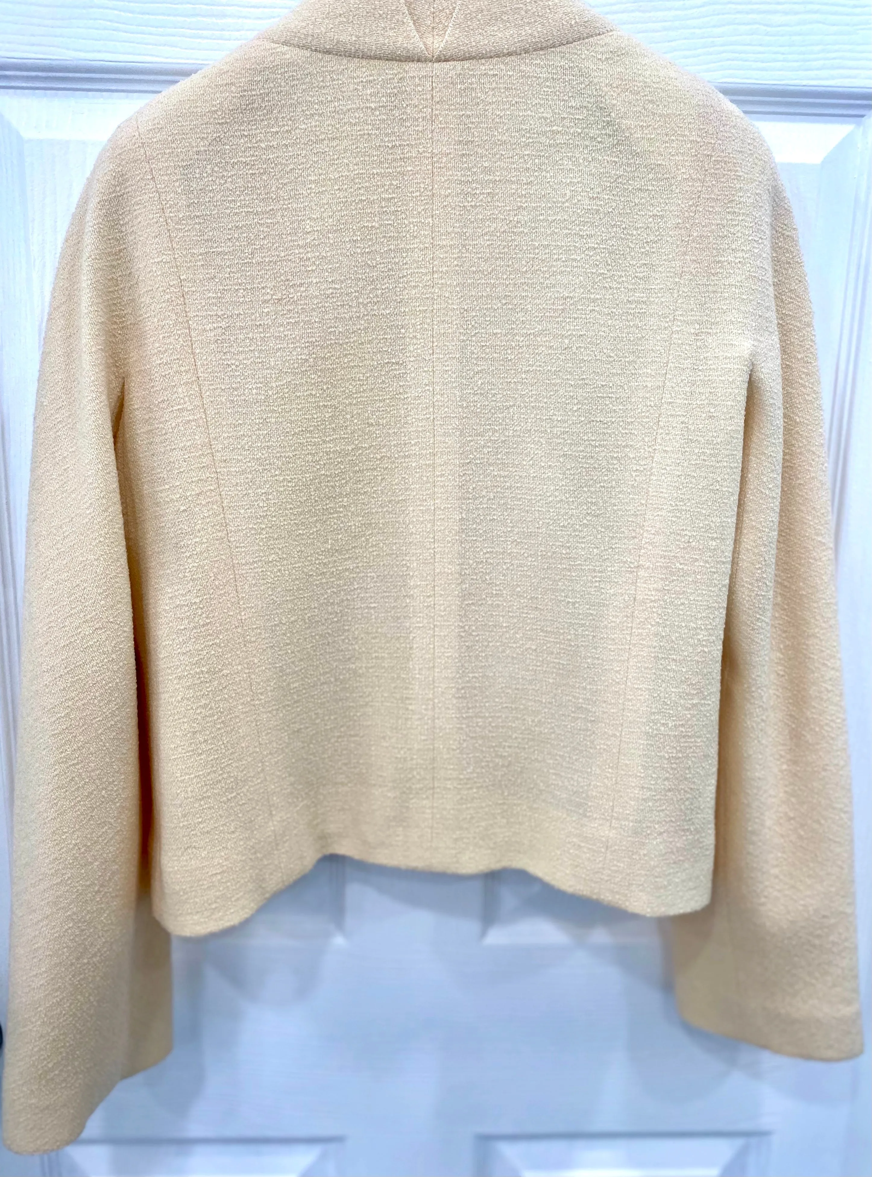 CHANEL LAINE WOOL SILK BLAZER