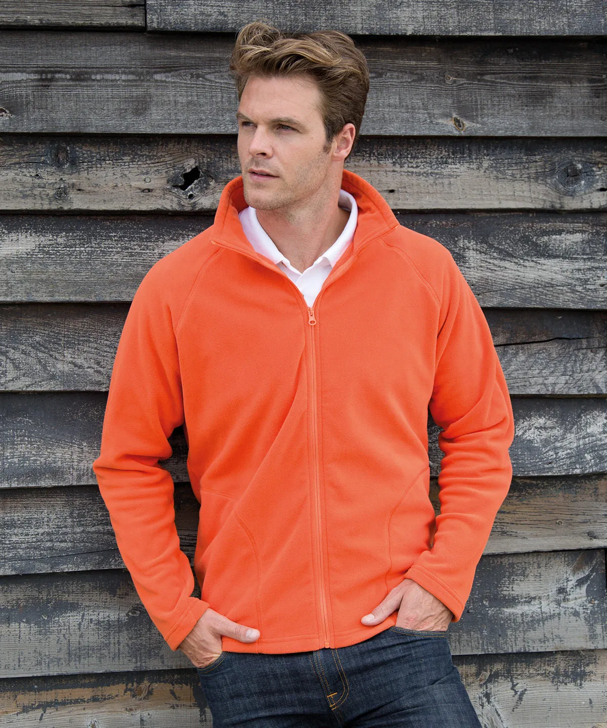 Charcoal - Core microfleece jacket