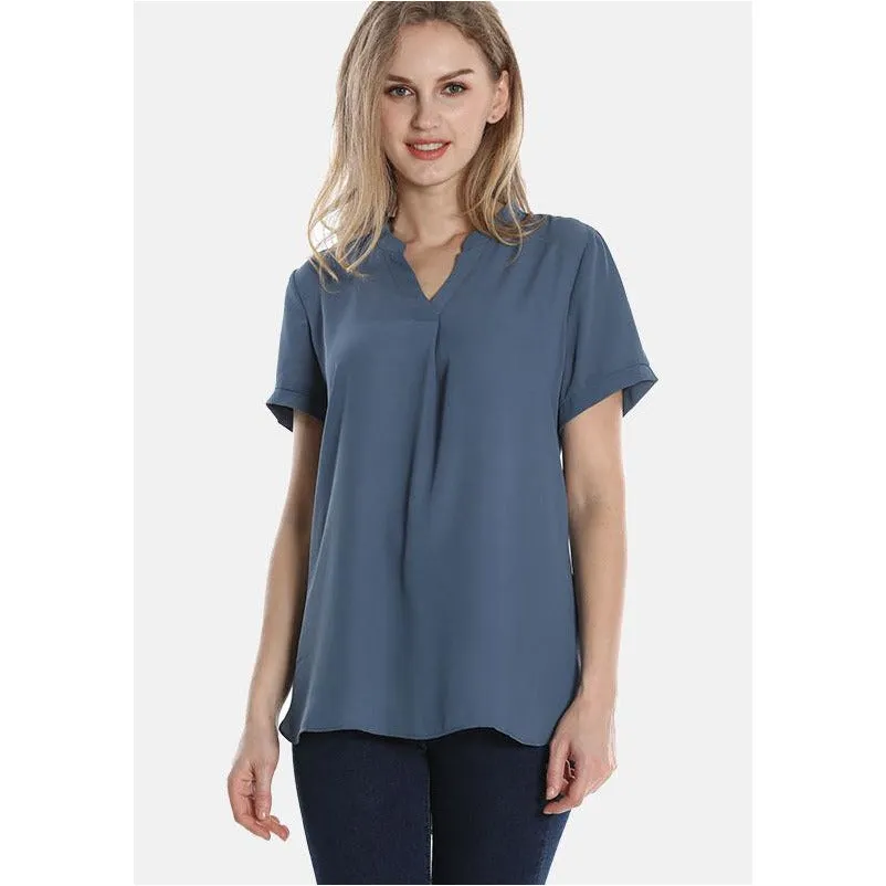 Classic Chiffon Office Shirt