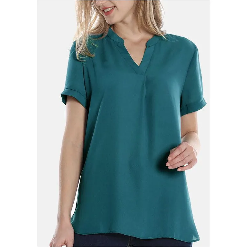 Classic Chiffon Office Shirt