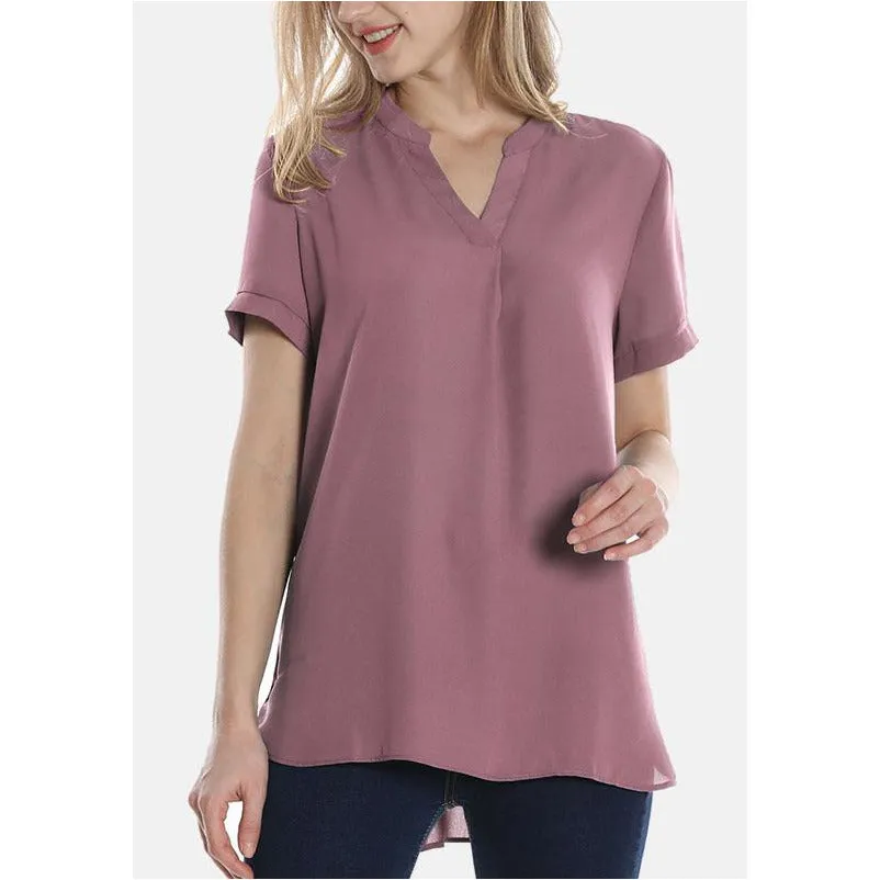 Classic Chiffon Office Shirt