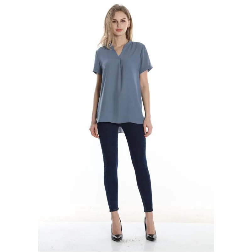 Classic Chiffon Office Shirt