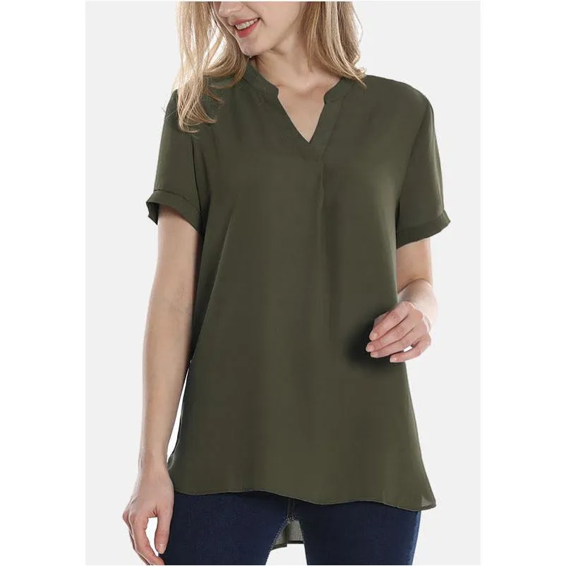 Classic Chiffon Office Shirt