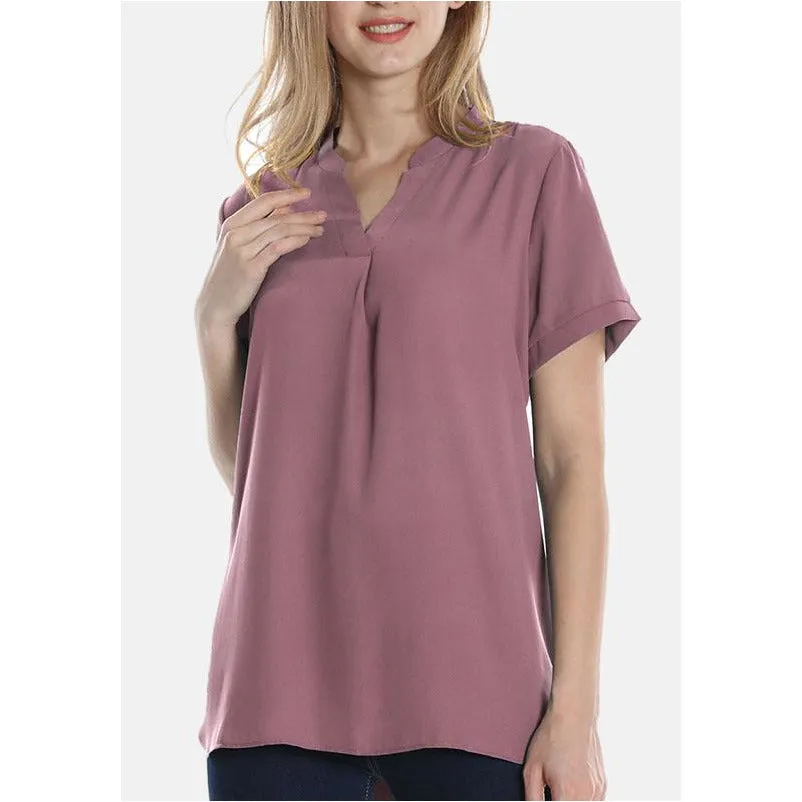 Classic Chiffon Office Shirt