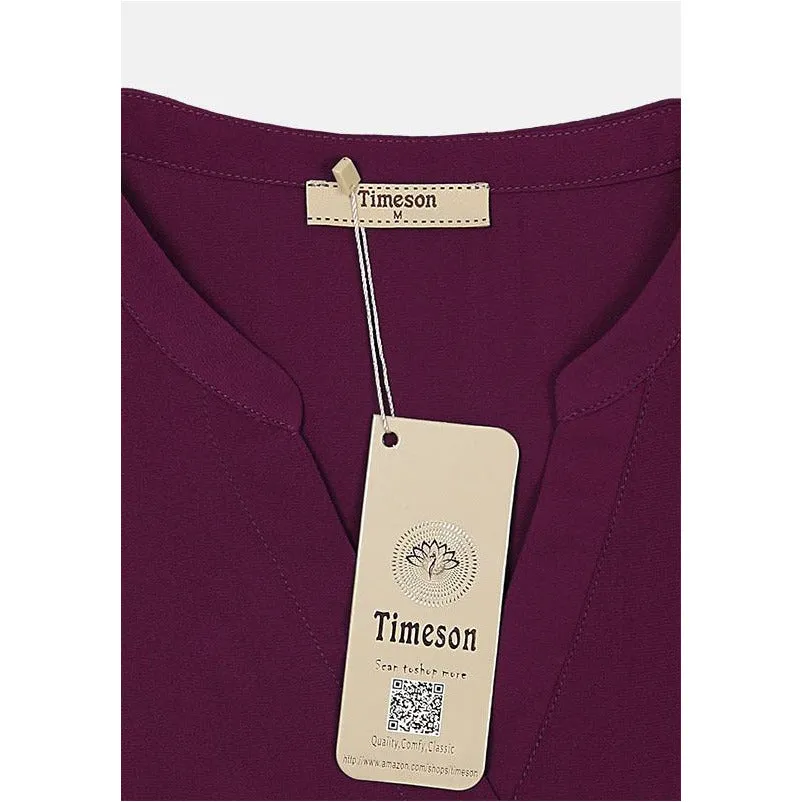 Classic Chiffon Office Shirt