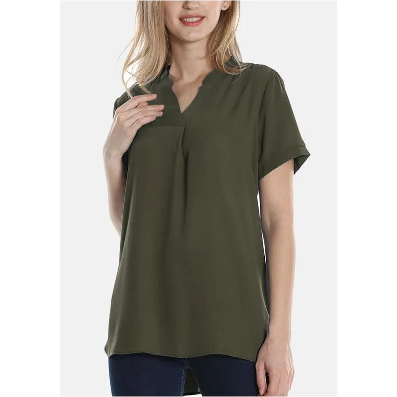 Classic Chiffon Office Shirt