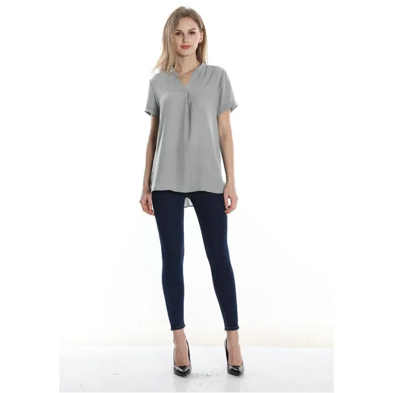 Classic Chiffon Office Shirt