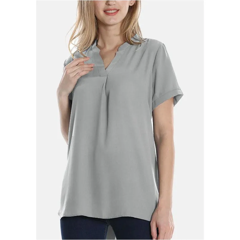 Classic Chiffon Office Shirt