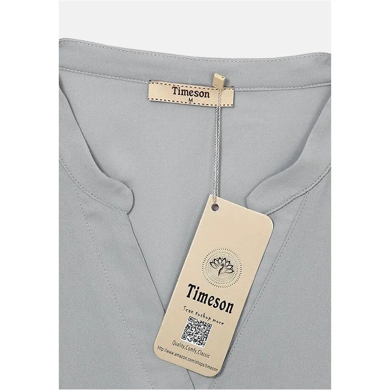 Classic Chiffon Office Shirt