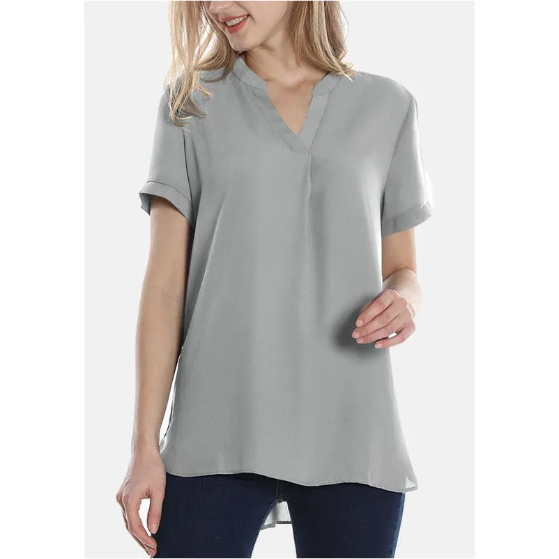 Classic Chiffon Office Shirt