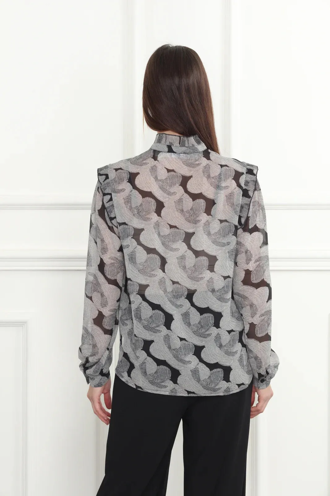 Cumulus Print Blouse