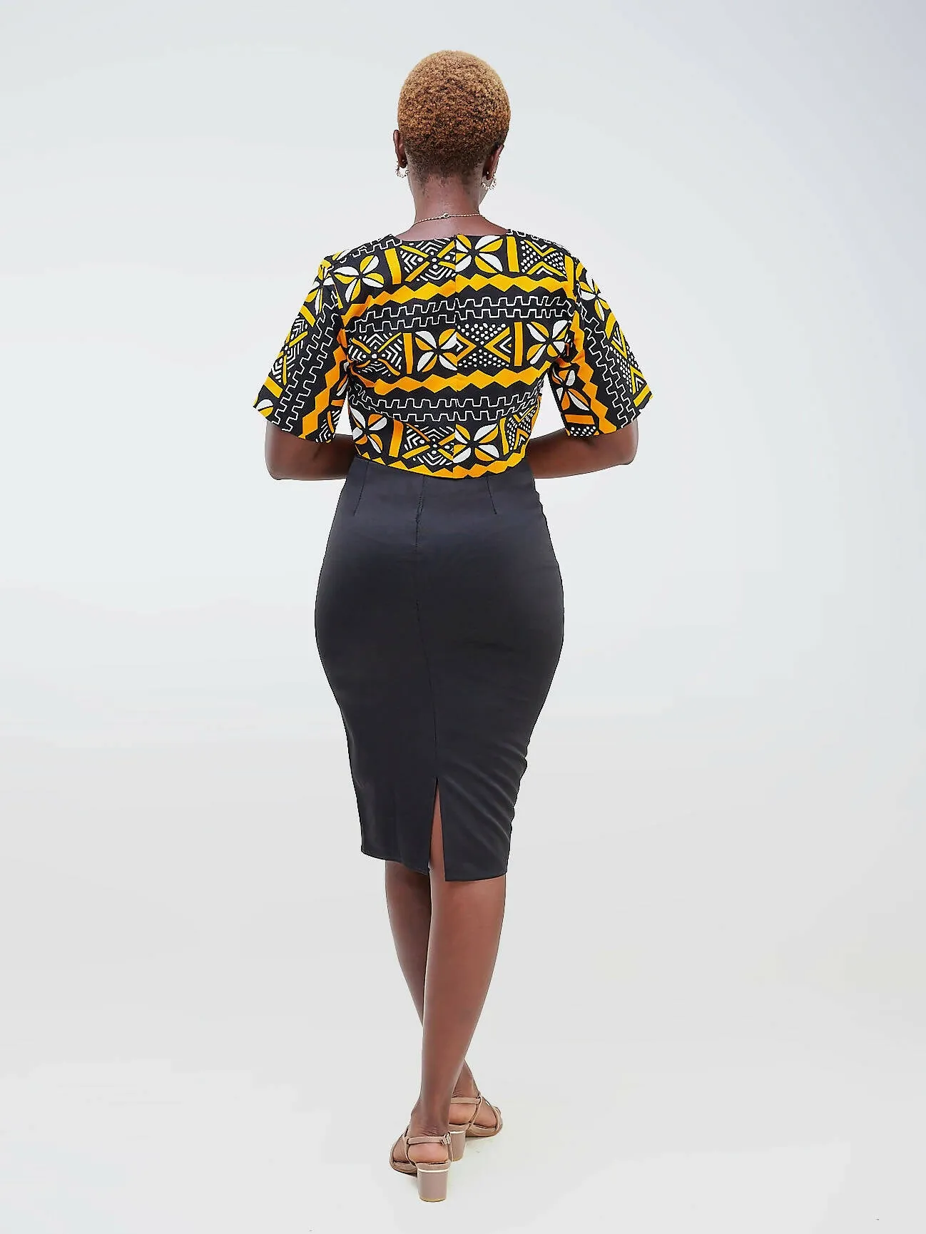 Da'joy Fashions Athena Pencil Skirt - Black