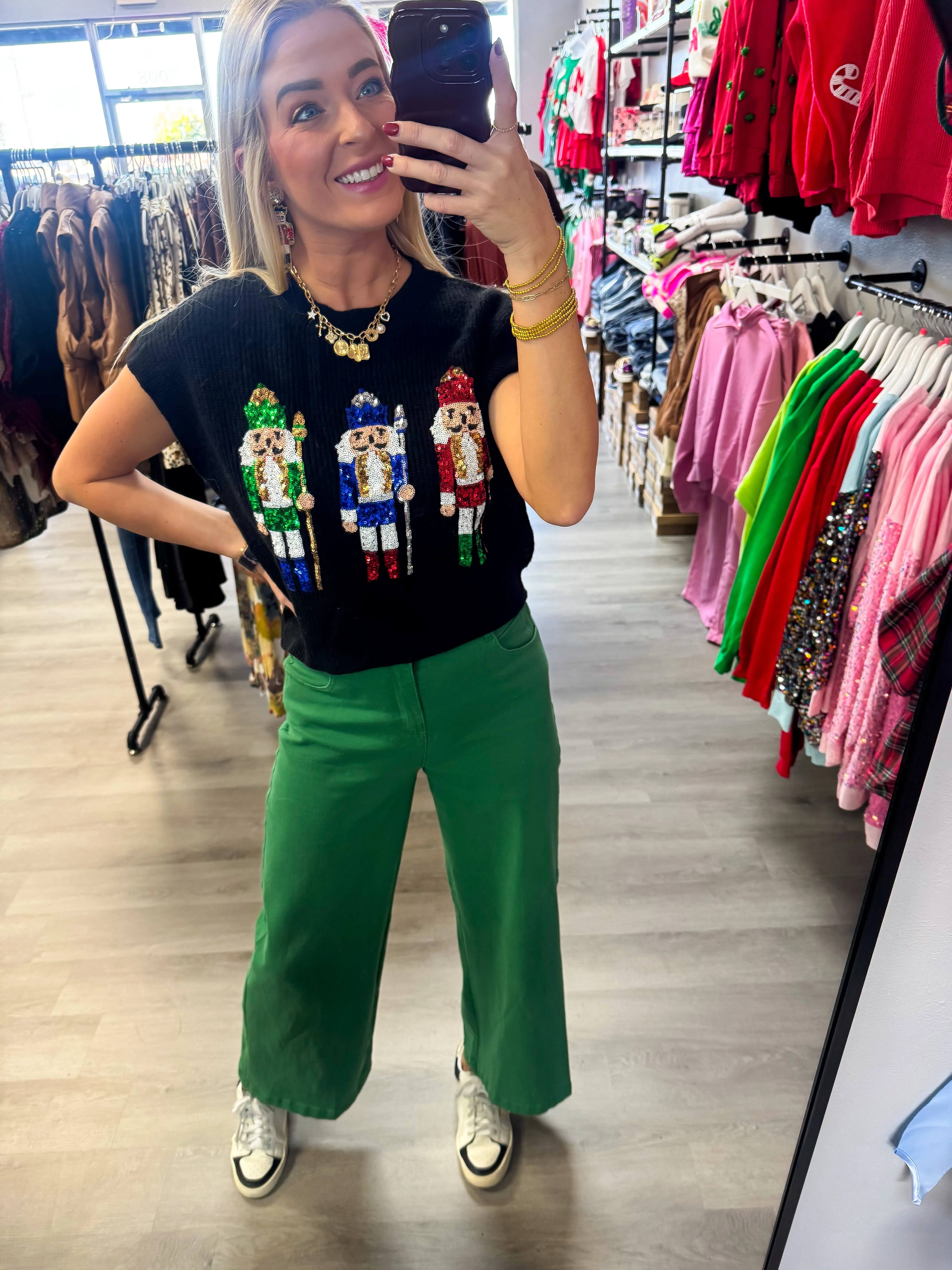 Days Like These Green Denim Pants