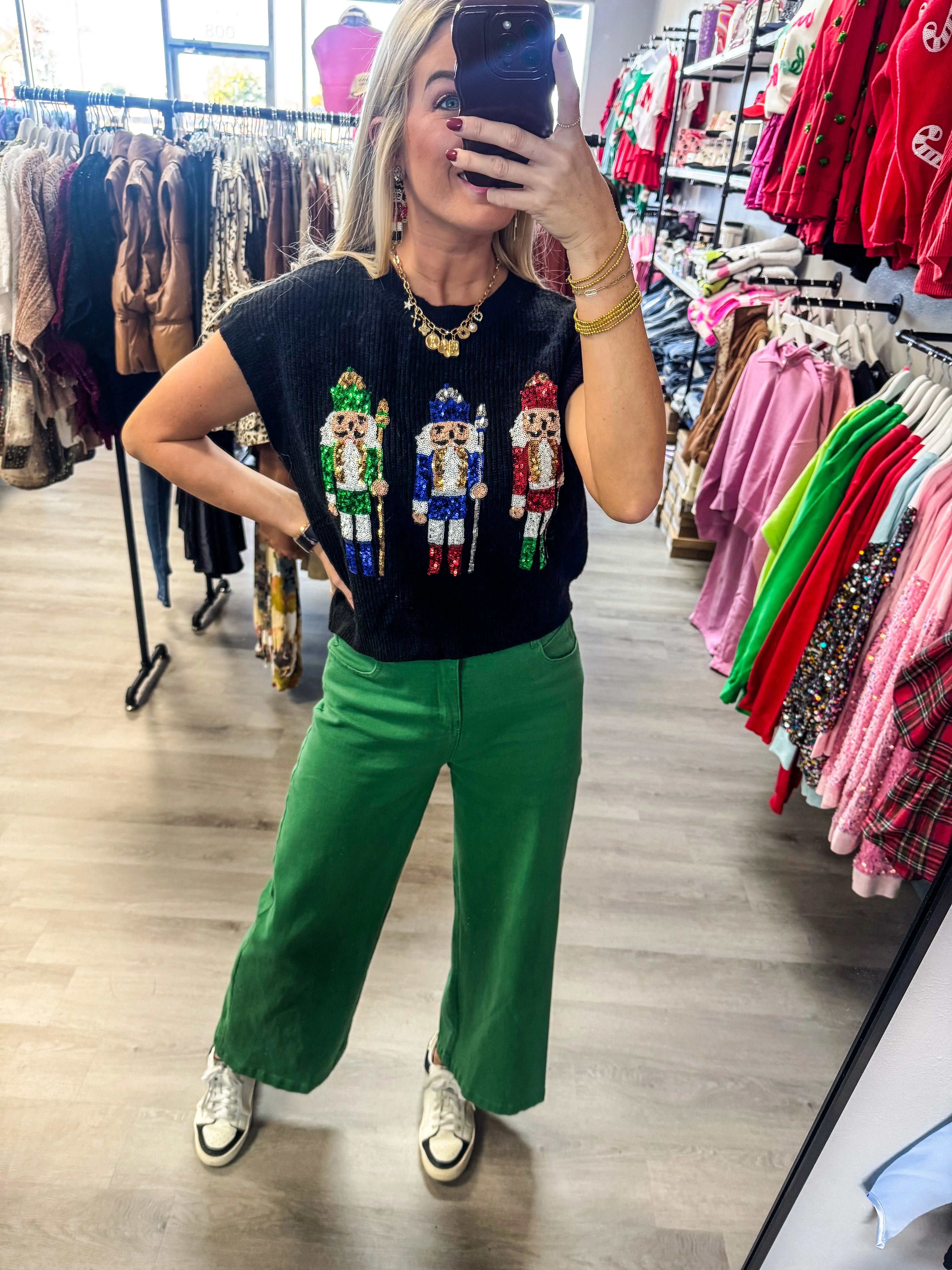 Days Like These Green Denim Pants