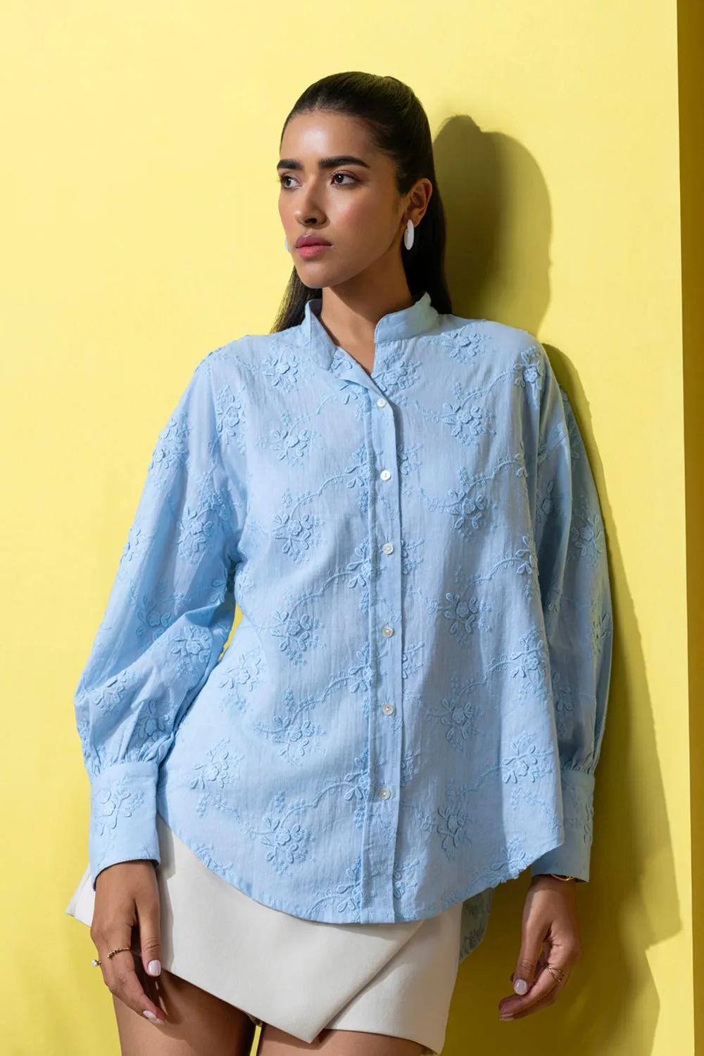 Delicate Embroidered Blouse