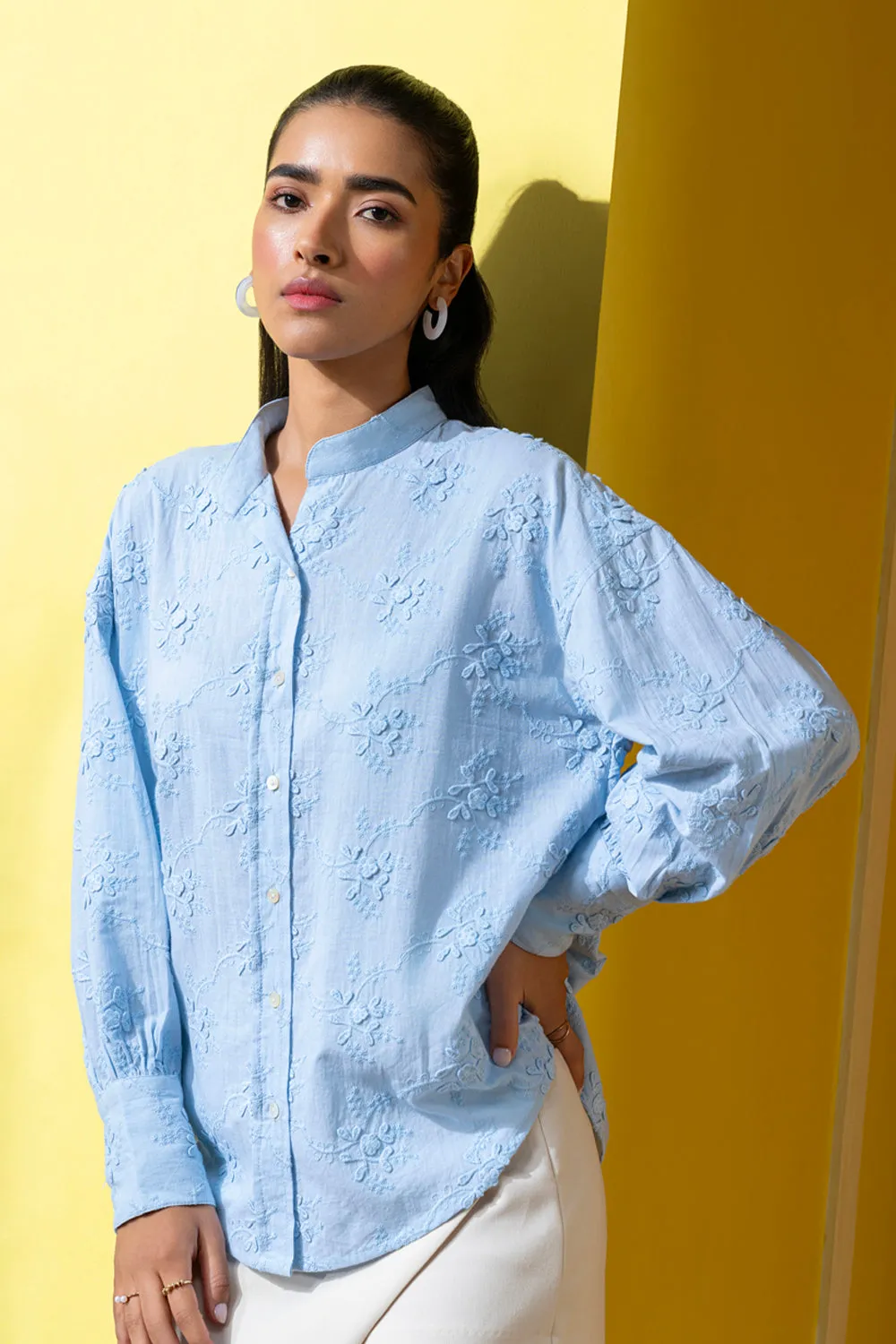 Delicate Embroidered Blouse