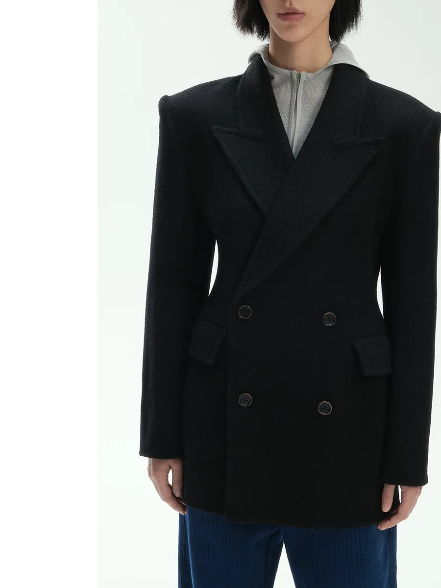 Double-Breasted Wool Suit