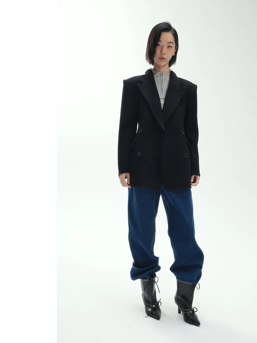 Double-Breasted Wool Suit