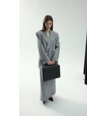Double-Breasted Wool Suit