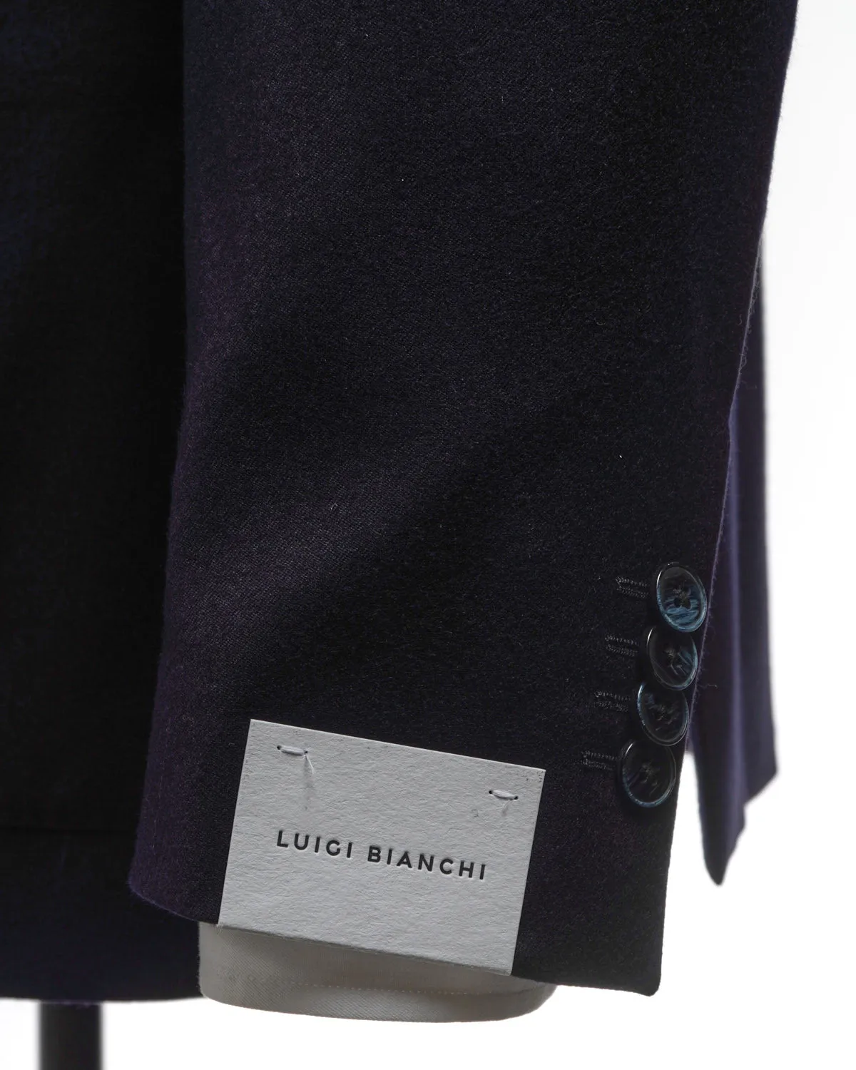 Drago Skyfall 14.5 Micron Wool & Silk Navy Blazer