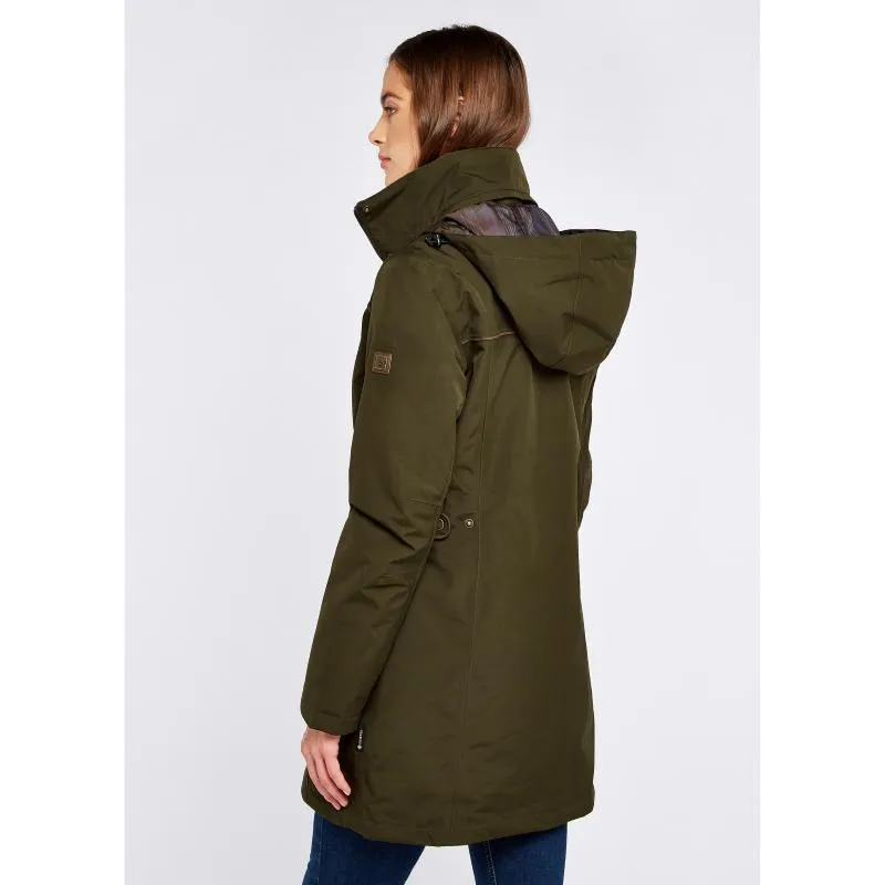 Dubarry Beaufort GORE-TEX Ladies Packable Waterproof Coat - Olive