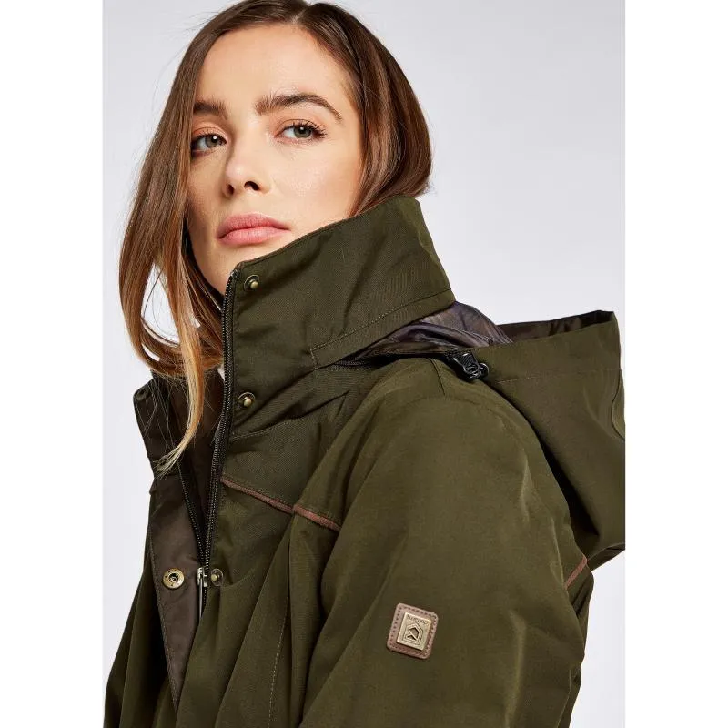 Dubarry Beaufort GORE-TEX Ladies Packable Waterproof Coat - Olive