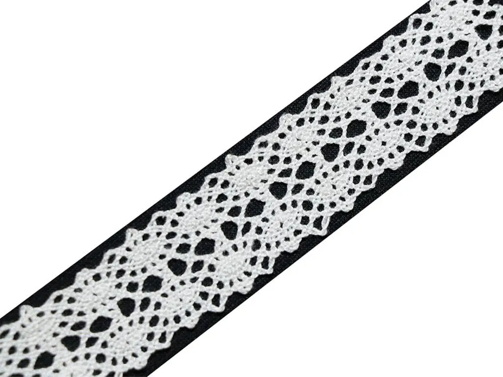 Dyeable Greige Design 654 Cotton Laces