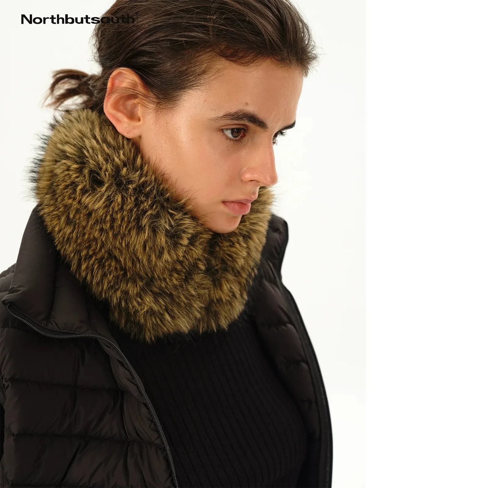 Elegant Faux Fur Collar