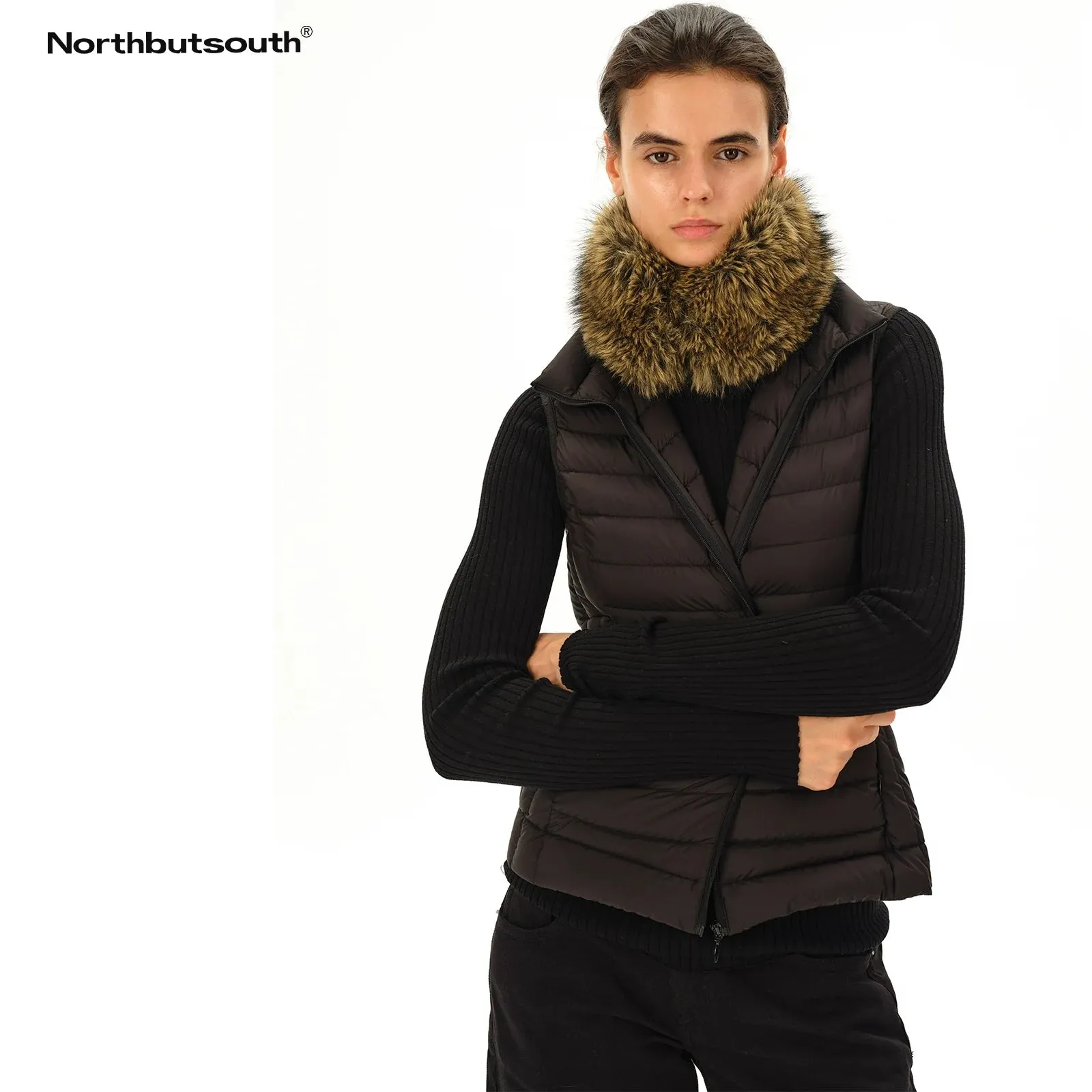 Elegant Faux Fur Collar