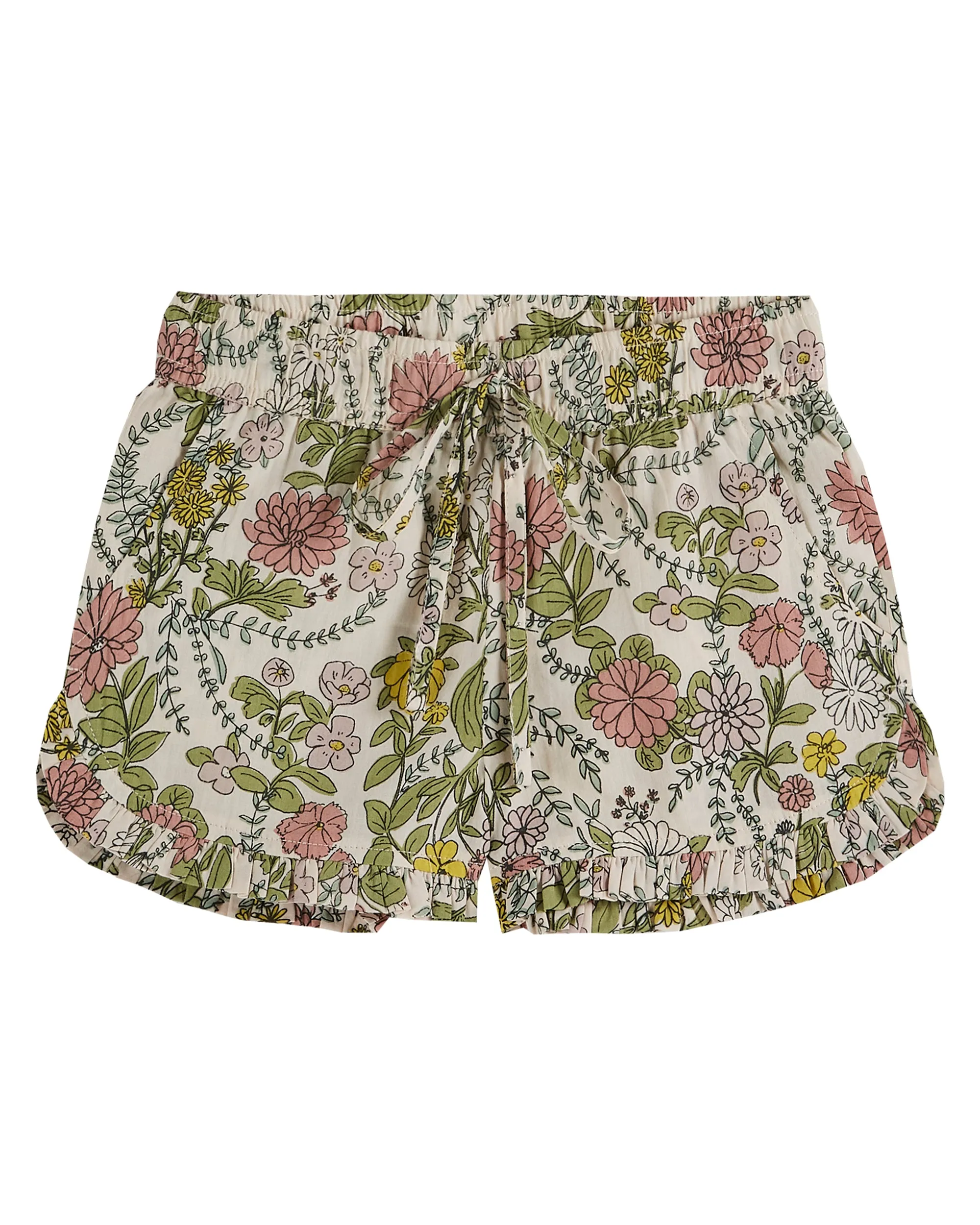 Emile et Ida Floral Blouse   Short Set