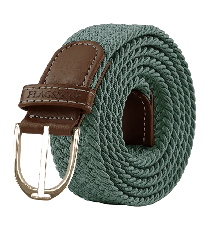 Flags & Cups Elastic Belt Artosia Green