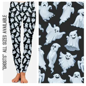 Ghosts Full Length Leggings