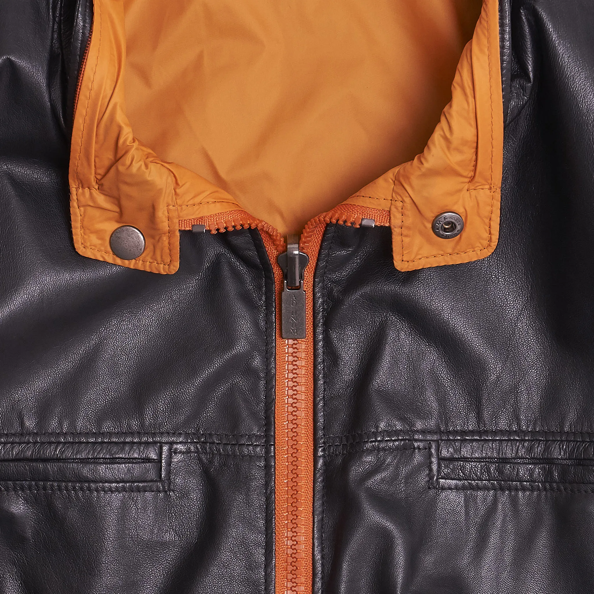 Gimo's Reversible Lightweight Leather Jacket