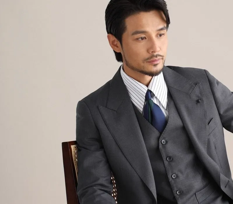 Grey Three-Piece Suit