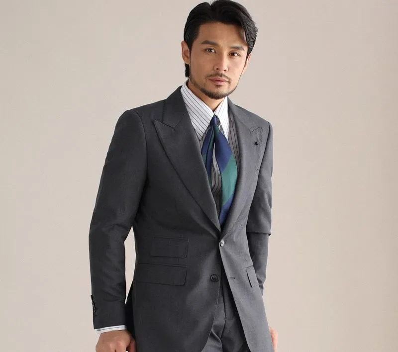 Grey Three-Piece Suit