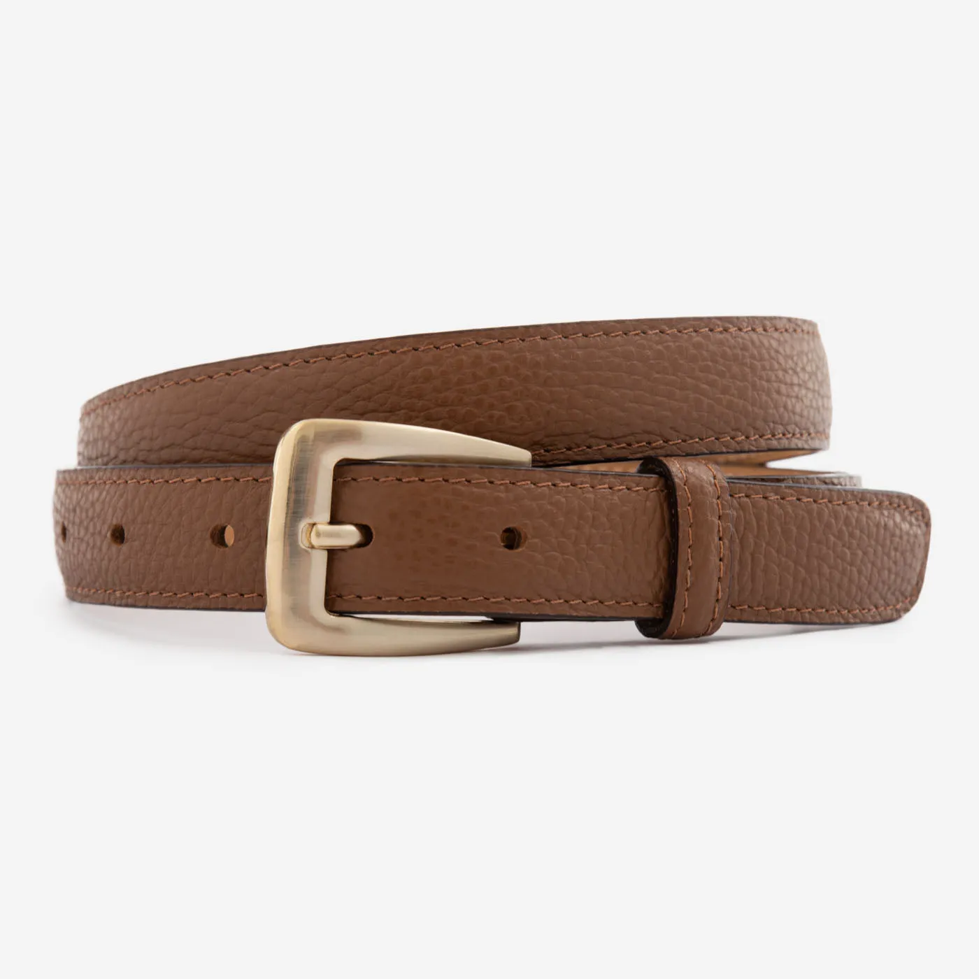 Iris Belt - Pebbled Leather - Women's