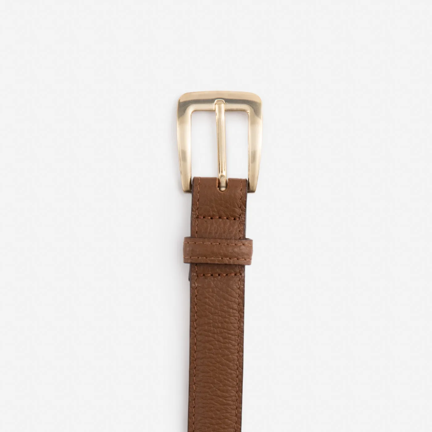 Iris Belt - Pebbled Leather - Women's