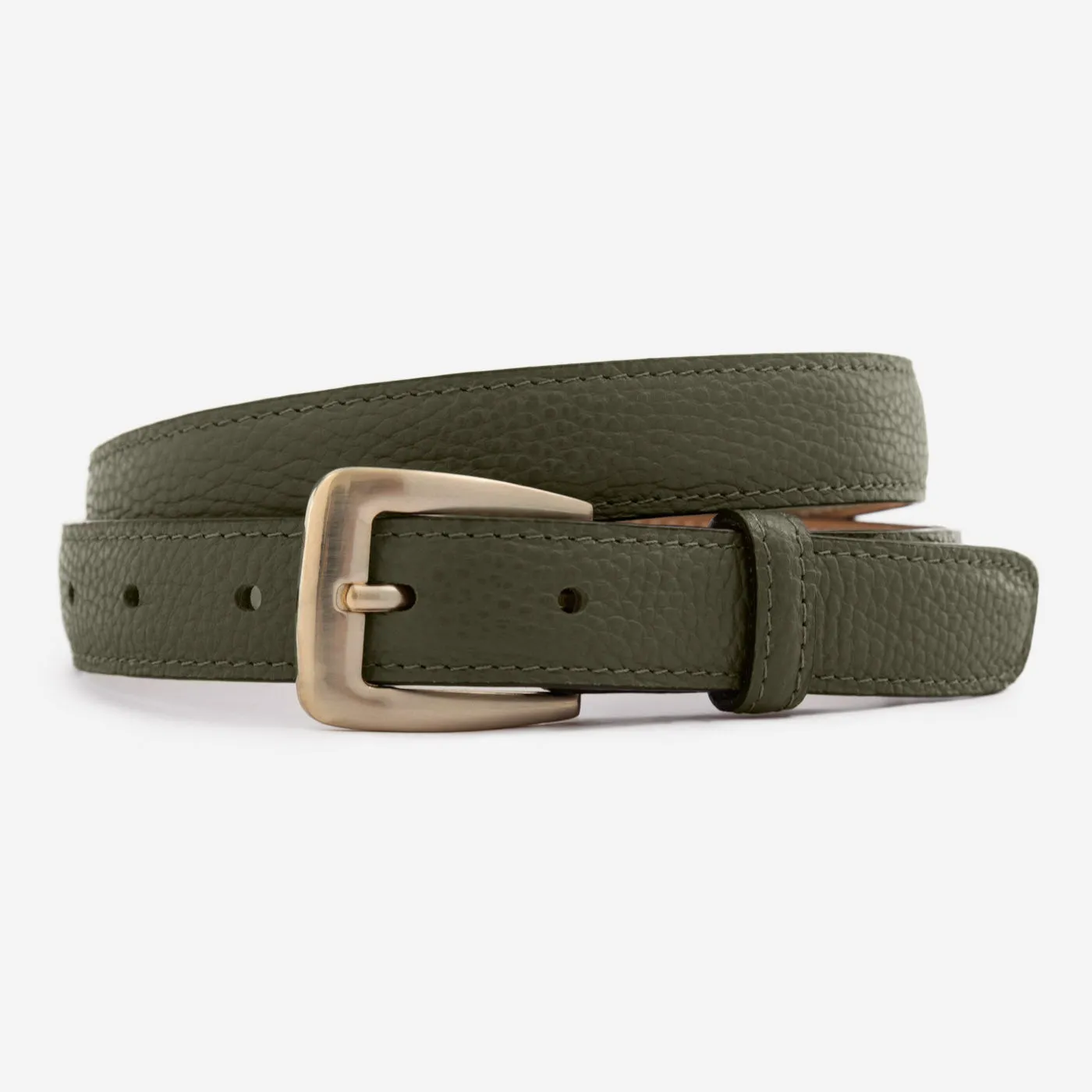 Iris Belt - Pebbled Leather - Women's