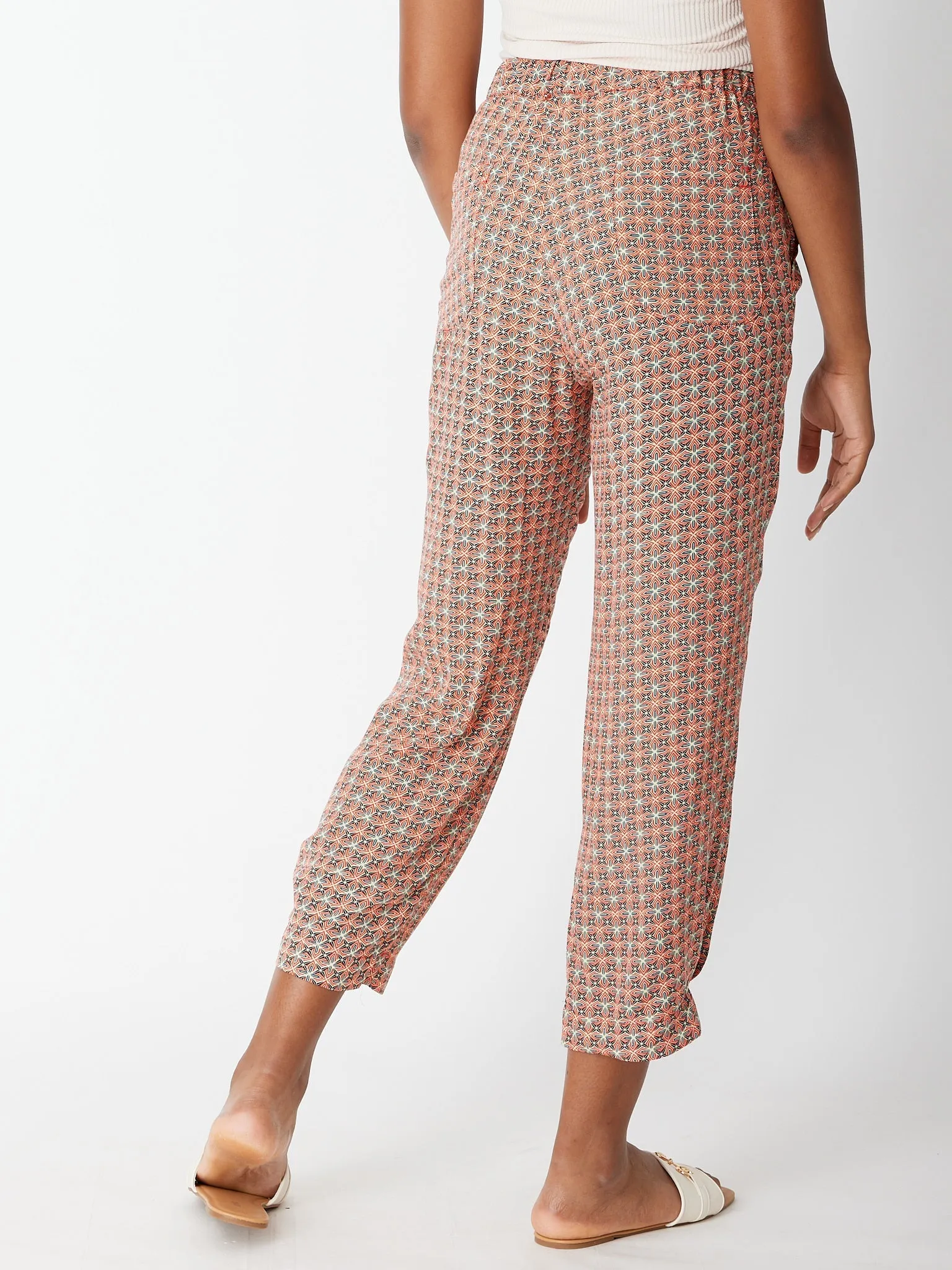 Java Crop Pant - 30315 Orange