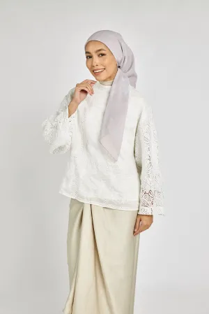 Kusuma Nude Square Scarf