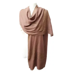 Large Pashmina Stole With Swarovski Crystals Design